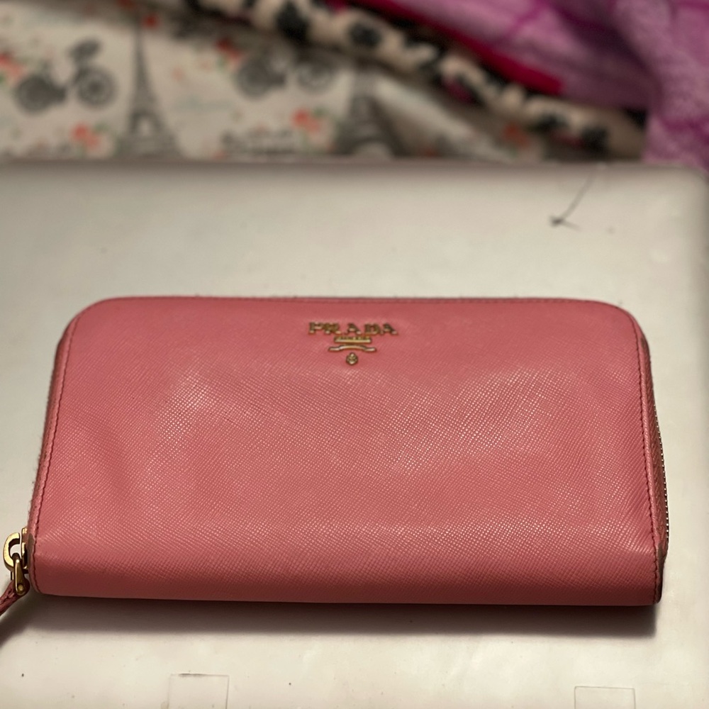 Prada Long zippy wallet
